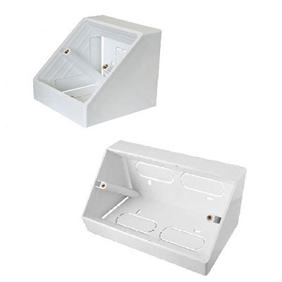 4 90 degree surface mount angled electrical box|Non.